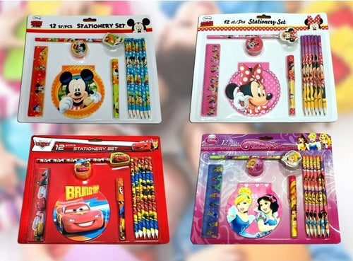 SET CANCELLERIA SCUOLA 12 PEZZI CON PERSONAGGI DISNEY STATIONARY SET IN BLISTER Cancelleria e prodotti per ufficio/Scuola e materiale didattico/Materiale scolastico/Cartelle e zaini per la scuola/Set per la scuola Trade Shop italia - Napoli, Commerciovirtuoso.it