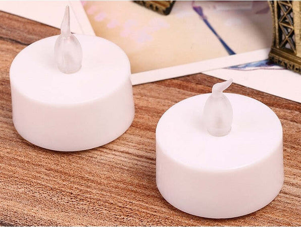 12 CANDELE CANDELINE A BATTERIA TEA LIGHT A LED MULTICOLORE RGB EFFETTO FIAMMA Illuminazione/Illuminazione per interni/Illuminazione speciale/Candele LED Trade Shop italia - Napoli, Commerciovirtuoso.it