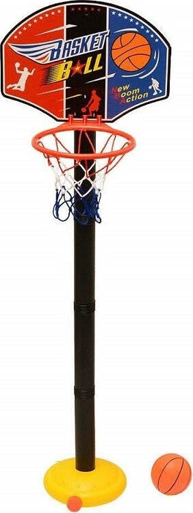 SET CANESTRO 115CM + PALLONE BASKET CON RETE BAMBINI GIOCATTOLO BASE REGOLABILE Sport e tempo libero/Sport/Basket/Accessori per tabelloni/Anelli da canestro Trade Shop italia - Napoli, Commerciovirtuoso.it