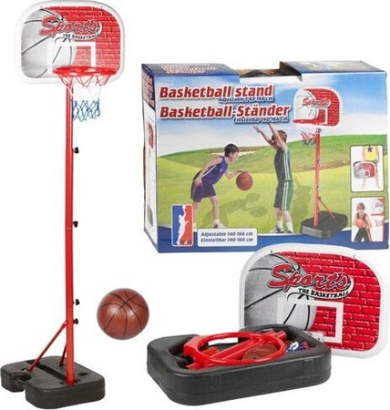 Set Canestro Basket Con Piantana Bambini Altezza Regolabile 140 - 166 Cm Sport Giochi e giocattoli/Sport e giochi all'aperto/Giochi sportivi/Basket Trade Shop italia - Napoli, Commerciovirtuoso.it