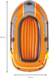 Set Canotto Gommone Kondor 3000 232x115x36cm Con Remi 124 Cm Pompa Manuale 61102 Giochi e giocattoli/Sport e giochi all'aperto/Giochi aquatici e piscine per bambini/Canotti e gonfiabili galleggianti Trade Shop italia - Napoli, Commerciovirtuoso.it