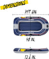 Set Canotto Gonfiabile Gommone Treck X1 228x121x36cm Con Remi Pompa Pedale 61083 Giochi e giocattoli/Sport e giochi all'aperto/Giochi aquatici e piscine per bambini/Canotti e gonfiabili galleggianti Trade Shop italia - Napoli, Commerciovirtuoso.it