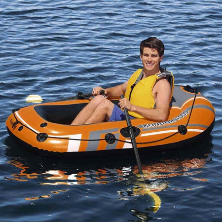 Set Canotto Kondor 1000 Con Remi Gommone Gonfiabile 155x93cm Per 1 Persona 61078 Giochi e giocattoli/Sport e giochi all'aperto/Giochi aquatici e piscine per bambini/Canotti e gonfiabili galleggianti Trade Shop italia - Napoli, Commerciovirtuoso.it