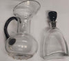 SET-CARAFFA-+-BOTTIGLIA-IN-VETRO-LINEA-DAVID-PALTERER---CON-DETTAGLI-IN-VETRO-NERO