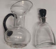 SET-CARAFFA-+-BOTTIGLIA-IN-VETRO-LINEA-DAVID-PALTERER---CON-DETTAGLI-IN-VETRO-NERO