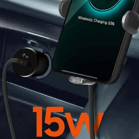 Set Caricabatteria Wireless Per Auto 15w Smartphone 3 Connettori Magnetici Jjt963 Elettronica/Cellulari e accessori/Accessori/Caricabatterie/Caricabatterie wireless da auto Trade Shop italia - Napoli, Commerciovirtuoso.it