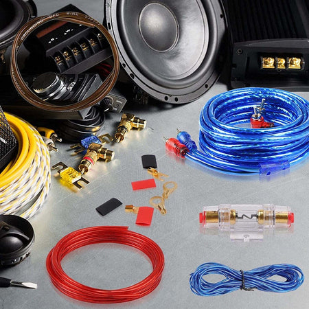 Set Cavi Per Amplificatori Auto 8ga Cablaggio Amplificatore Subwoofer Audio Amp Elettronica/Elettronica per veicoli/Elettronica per auto/Sistemi audio/Autoradio Trade Shop italia - Napoli, Commerciovirtuoso.it