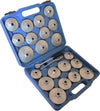 Set-Chiave-Chiavi-Tazza-Bussola-Filtro-Olio-Auto-23-Pz-Cricchetto-Custodia