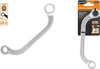 Set-Chiave-Fissa-Poligonale-Doppia-A-U-Da-14-15-Mm-Cromata-Chrome-Vanadium-97693