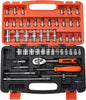 Set Chiavi A Bussola Con Cricchetto 53 Pezzi Chrome Vanadium In Valigetta Fai da te/Utensili elettrici e a mano/Utensili a mano/Bussole e set di bussole/Corredi di bussole/Standard Trade Shop italia - Napoli, Commerciovirtuoso.it