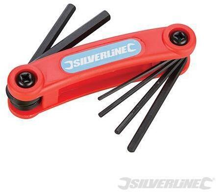 Set chiavi esagonali Silverline in acciaio da 1.5 a 6 mm manico in plastica Prezzo