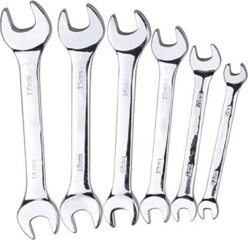 Set Chiavi Inglesi 6 Pz Doppie A Forchetta 5.5-17 Mm Acciaio Cromo Vanadio Casa, arredamento e bricolage > Bricolage e fai da te > Utensili Manuali > Chiavi da Lavoro Trade Shop italia - Napoli, Commerciovirtuoso.it