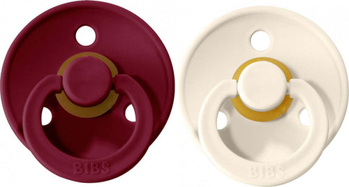Set Ciucci BIBS Avorio/Rubino 0-6 Prima infanzia/Succhietti e massaggiagengive/Succhietti La Casa Del Bebè - Napoli, Commerciovirtuoso.it