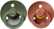 Set Ciucci BIBS Mattone/Verde Oliva 6+ Prima infanzia/Succhietti e massaggiagengive/Succhietti La Casa Del Bebè - Napoli, Commerciovirtuoso.it