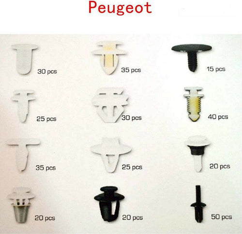 Set Clip Di Fissaggio Per Auto Peugeot Confezione 345 Pezzi Ricambi Plastica Auto e Moto > Auto > Manutenzione Auto Trade Shop italia - Napoli, Commerciovirtuoso.it