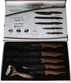 Set Coltelli 5pz. Royalty Line Cucina Professionali Chef Ristorante Rl-wd5m Casa e cucina/Utensili da cucina/Coltelli da cucina/Set di coltelli da cucina Trade Shop italia - Napoli, Commerciovirtuoso.it