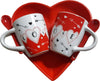 Set-composto-da-2-tazzine-da-caffè-con-cucchiaino-in-porcellana-nel-manico-su-vassoio-in-legno-a-cuore-in-legno