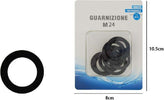 Set Confezione 12 Pz Guarnizioni M24 Nere Per Aeratori Rubinetto Idraulica 69382 Casa, arredamento e bricolage > Accessori Bagno > Raccordi e Tubi Trade Shop italia - Napoli, Commerciovirtuoso.it