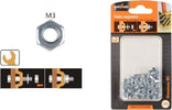 Set Confezione 39 Gr. Dado Dadi Esagonali Bulloni Dimensione M3 Filettati 90849 Fai da te/Ferramenta/Chiodi viti ed elementi di fissaggio/Kit di bulloni e dadi Trade Shop italia - Napoli, Commerciovirtuoso.it
