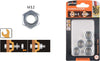Set Confezione 60gr. Dado Dadi Esagonali Bulloni Dimensione M12 Filettati 90855 Fai da te/Ferramenta/Chiodi viti ed elementi di fissaggio/Kit di bulloni e dadi Trade Shop italia - Napoli, Commerciovirtuoso.it