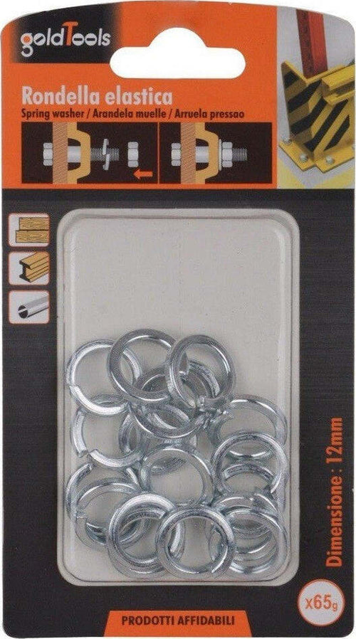 Set Confezione 65 Gr. Rondelle Elastiche In Acciaio Rondella Diametro 12mm 90838 Fai da te/Ferramenta/Chiodi viti ed elementi di fissaggio/Rondelle/Rondelle piatte Trade Shop italia - Napoli, Commerciovirtuoso.it