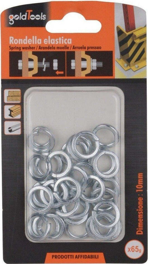 Set Confezione 65gr. Rondelle Elastiche In Acciaio Rondella Diametro 10 Mm 90837 Fai da te/Ferramenta/Chiodi viti ed elementi di fissaggio/Rondelle/Rondelle piatte Trade Shop italia - Napoli, Commerciovirtuoso.it