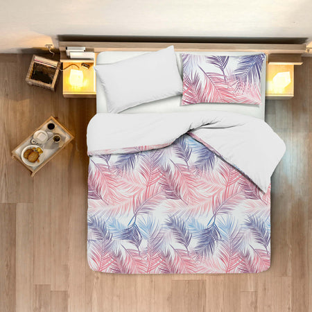 Set Copripiumino E Federe Bifaccia Doubleface Parure Copripiumino Stampa Digitale 100% Cotone Made in Italy Felci Multicolor Casa e cucina/Tessili per la casa/Biancheria da letto/Copripiumini e set da letto/Set copripiumini e federe Novilunio - Sesto San Giovanni, Commerciovirtuoso.it