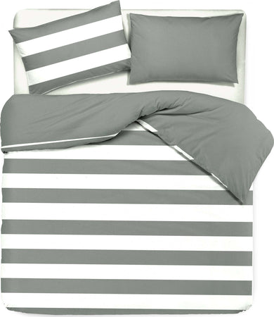 Set Copripiumino E Federe Bifaccia Doubleface Parure Copripiumino Stampa Digitale 100% Cotone Made in Italy Riga Maxi Grigio Diverse Misure Casa e cucina/Tessili per la casa/Biancheria da letto/Copripiumini e set da letto/Set copripiumini e federe Novilunio - Sesto San Giovanni, Commerciovirtuoso.it