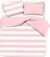 Set Copripiumino E Federe Bifaccia Doubleface Parure Copripiumino Stampa Digitale 100% Cotone Made in Italy Riga Maxi Rosa Diverse Misure Casa e cucina/Tessili per la casa/Biancheria da letto/Copripiumini e set da letto/Set copripiumini e federe Novilunio - Sesto San Giovanni, Commerciovirtuoso.it