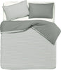 Set Copripiumino E Federe Bifaccia Doubleface Parure Copripiumino Stampa Digitale 100% Cotone Made in Italy Riga Mini Grigio Diverse Misure Casa e cucina/Tessili per la casa/Biancheria da letto/Copripiumini e set da letto/Set copripiumini e federe Novilunio - Sesto San Giovanni, Commerciovirtuoso.it