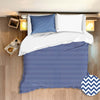 Set Copripiumino E Federe Bifaccia Doubleface Parure Copripiumino Stampa Digitale 100% Cotone Made in Italy Zig Zag Blu Diverse Misure Casa e cucina/Tessili per la casa/Biancheria da letto/Copripiumini e set da letto/Set copripiumini e federe Novilunio - Sesto San Giovanni, Commerciovirtuoso.it