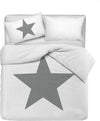 Set Copripiumino E Federe Da Letto Novilunio in 100% Cotone Copripiumino E Federe Doubleface Stampa Digitale Stella Grigia Diverse Misure Casa e cucina/Tessili per la casa/Biancheria da letto/Copripiumini e set da letto/Set copripiumini e federe Novilunio - Sesto San Giovanni, Commerciovirtuoso.it