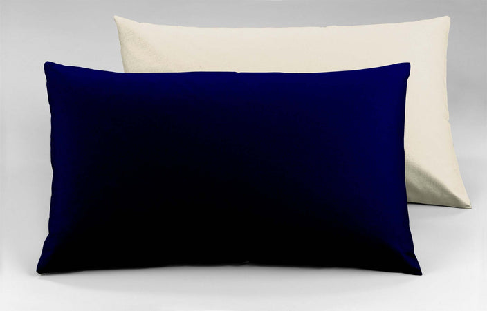 Set Copripiumino E Federe Letto Bicolor Double Face Parure Copripiumino Made in Italy Cotone Naturale Color Blu Notte Casa e cucina/Tessili per la casa/Biancheria da letto/Copripiumini e set da letto/Set copripiumini e federe Novilunio - Sesto San Giovanni, Commerciovirtuoso.it