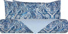 Set copripiumino federe bifaccia Doubleface parure Copripiumino eleganti fantasie stampa digitale 100% cotone Made in Italy PAISLEY AZZURRO Casa e cucina/Tessili per la casa/Biancheria da letto/Copripiumini e set da letto/Copripiumini Novilunio - Sesto San Giovanni, Commerciovirtuoso.it