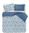 Set Copripiumino Federe Bifaccia Doubleface Parure Copripiumino Eleganti Fantasie Stampa Digitale 100% Cotone Made In Italy Geometrie Casa e cucina/Tessili per la casa/Biancheria da letto/Copripiumini e set da letto/Copripiumini Novilunio - Sesto San Giovanni, Commerciovirtuoso.it
