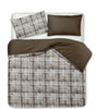 Set Copripiumino Federe Bifaccia Doubleface Parure Copripiumino Eleganti Fantasie Stampa Digitale 100% Cotone Made In Italy Bruma Casa e cucina/Tessili per la casa/Biancheria da letto/Copripiumini e set da letto/Copripiumini Novilunio - Sesto San Giovanni, Commerciovirtuoso.it