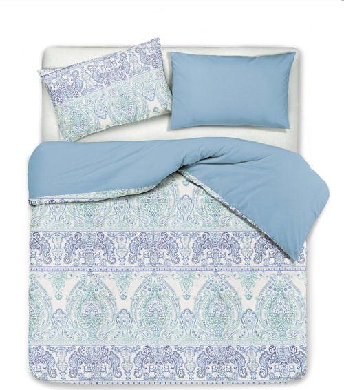 Set Copripiumino Federe Bifaccia Doubleface Parure Copripiumino Eleganti Fantasie Stampa Digitale 100% Cotone Made In Italy Filigrana Casa e cucina/Tessili per la casa/Biancheria da letto/Copripiumini e set da letto/Copripiumini Novilunio - Sesto San Giovanni, Commerciovirtuoso.it