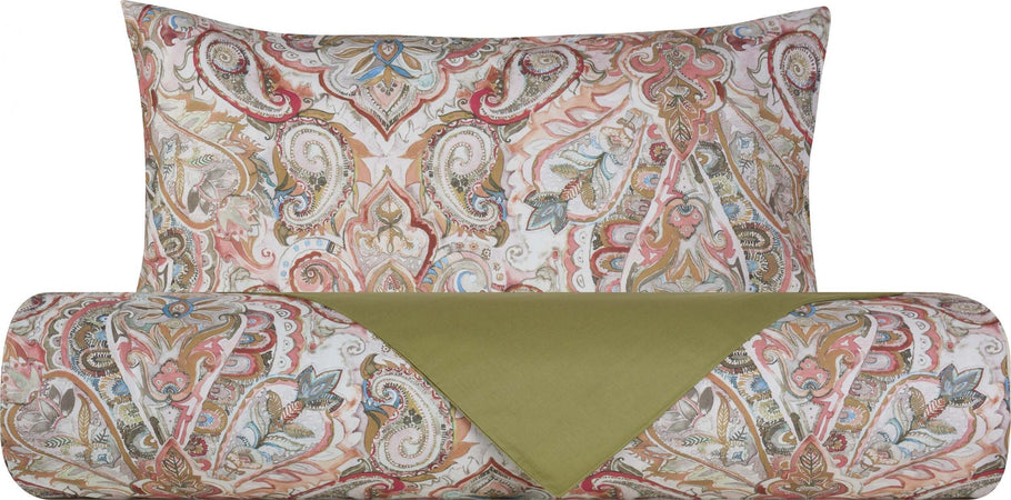 Set copripiumino federe bifaccia Doubleface parure Copripiumino eleganti fantasie stampa digitale 100% cotone Made in Italy PAISLEY DORATO Casa e cucina/Tessili per la casa/Biancheria da letto/Copripiumini e set da letto/Copripiumini Novilunio - Sesto San Giovanni, Commerciovirtuoso.it
