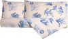 Set Copripiumino Federe Bifaccia Doubleface Parure Copripiumino Stampa Digitale 100% Cotone Made In Italy Coralli Azzurro Casa e cucina/Tessili per la casa/Biancheria da letto/Copripiumini e set da letto/Copripiumini Novilunio - Sesto San Giovanni, Commerciovirtuoso.it