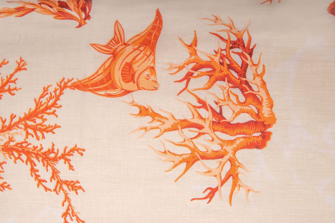 Set Copripiumino Federe Bifaccia Doubleface Parure Copripiumino Stampa Digitale 100% Cotone Made In Italy Coralli Rosso Casa e cucina/Tessili per la casa/Biancheria da letto/Copripiumini e set da letto/Copripiumini Novilunio - Sesto San Giovanni, Commerciovirtuoso.it