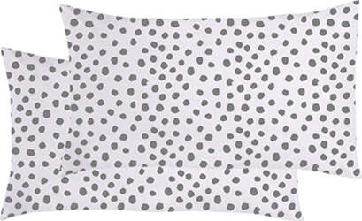 Set-copripiumino-federe-bifaccia-doubleface-parure-copripiumino-stampa-digitale-100%-cotone-Made-in-Italy-DOT-MINI-GRIGIO