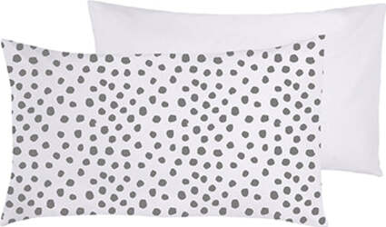Set-copripiumino-federe-bifaccia-doubleface-parure-copripiumino-stampa-digitale-100%-cotone-Made-in-Italy-DOT-MINI-GRIGIO
