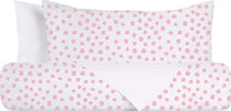 Set-copripiumino-federe-bifaccia-doubleface-parure-copripiumino-stampa-digitale-100%-cotone-Made-in-Italy-DOT-MINI-ROSA