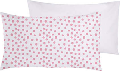 Set-copripiumino-federe-bifaccia-doubleface-parure-copripiumino-stampa-digitale-100%-cotone-Made-in-Italy-DOT-MINI-ROSA