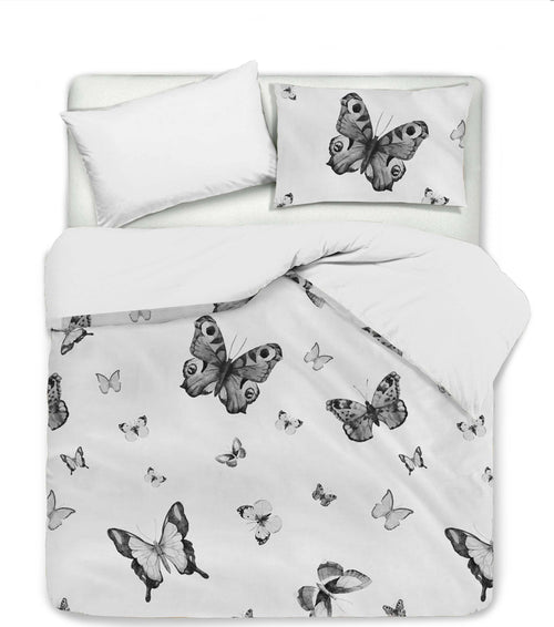 Set Copripiumino Federe Bifaccia Doubleface Parure Copripiumino Stampa Digitale 100% Cotone Made in Italy Farfalle Bianco/nero Casa e cucina/Tessili per la casa/Biancheria da letto/Copripiumini e set da letto/Set copripiumini e federe Novilunio - Sesto San Giovanni, Commerciovirtuoso.it