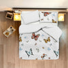 Set Copripiumino Federe Bifaccia Doubleface Parure Copripiumino Stampa Digitale 100% Cotone Made in Italy Farfalle Multicolor Casa e cucina/Tessili per la casa/Biancheria da letto/Copripiumini e set da letto/Set copripiumini e federe Novilunio - Sesto San Giovanni, Commerciovirtuoso.it