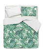 Set Copripiumino Federe Bifaccia Doubleface Parure Copripiumino Stampa Digitale 100% Cotone Made in Italy Foglie Casa e cucina/Tessili per la casa/Biancheria da letto/Copripiumini e set da letto/Copripiumini Novilunio - Sesto San Giovanni, Commerciovirtuoso.it