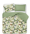 Set Copripiumino Federe Bifaccia Doubleface Parure Copripiumino Stampa Digitale 100% Cotone Made In Italy Giungla/salvia Casa e cucina/Tessili per la casa/Biancheria da letto/Copripiumini e set da letto/Copripiumini Novilunio - Sesto San Giovanni, Commerciovirtuoso.it