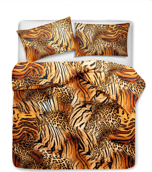 Set Copripiumino federe bifaccia Doubleface parure Copripiumino Stampa Digitale 100% Cotone Made in Italy LEOPARDO Casa e cucina/Tessili per la casa/Biancheria da letto/Copripiumini e set da letto/Set copripiumini e federe Novilunio - Sesto San Giovanni, Commerciovirtuoso.it