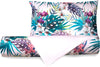 Set Copripiumino Federe Bifaccia Doubleface Parure Copripiumino Stampa Digitale 100% Cotone Made In Italy Maldive/bianco Casa e cucina/Tessili per la casa/Biancheria da letto/Copripiumini e set da letto/Copripiumini Novilunio - Sesto San Giovanni, Commerciovirtuoso.it